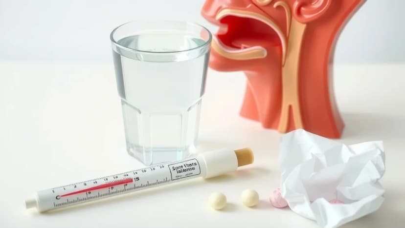 Frisk hals eller halsfluss vad är skillnaden