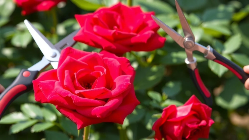 Hur långt ner ska man klippa rosor