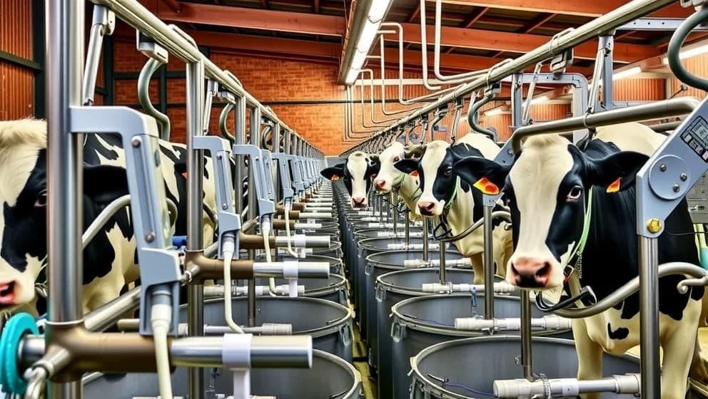 Hur många liter mjölk producerar en ko per dag