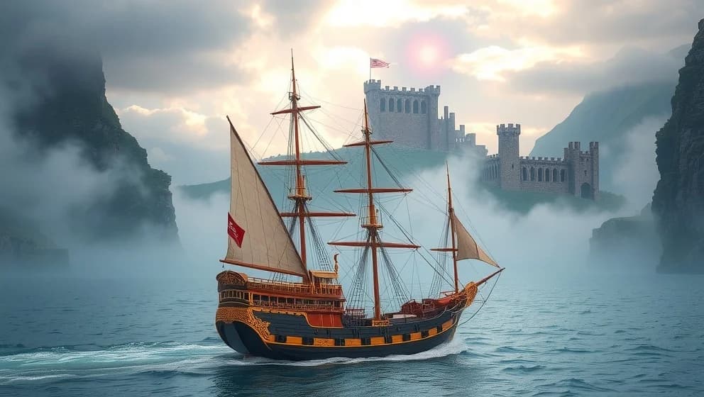 Kung Caspian och Skeppet Gryningen i Narnia