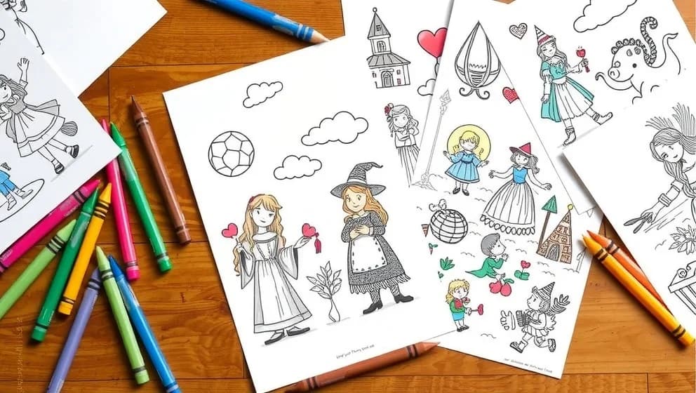 Sagan om vanten bilder att skriva ut